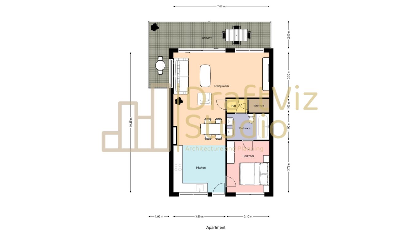 2D Floorplan-With Layout